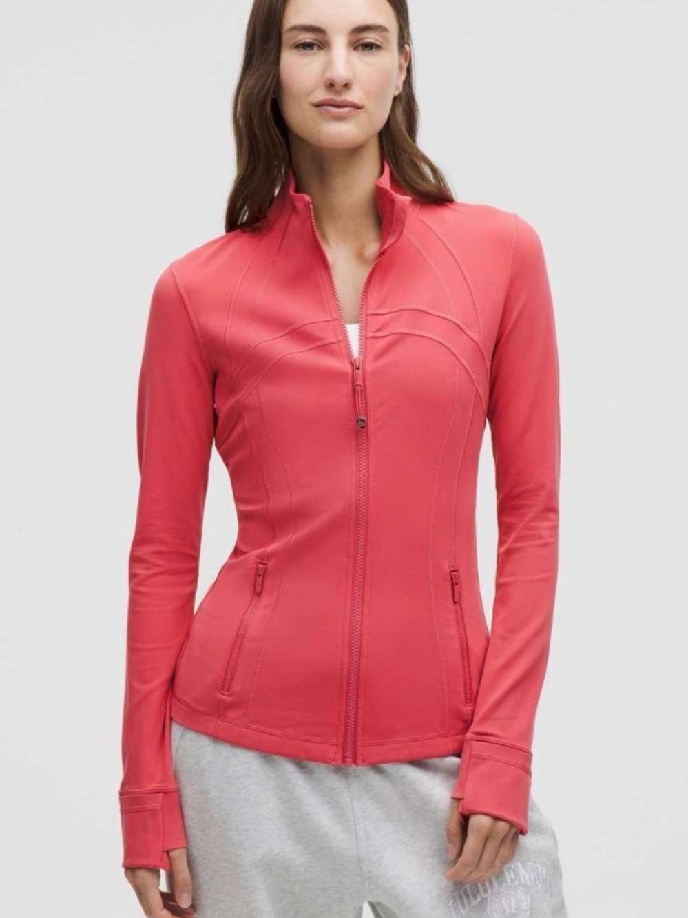 NWT Lululemon Define Jacket *Nulu Desert Red